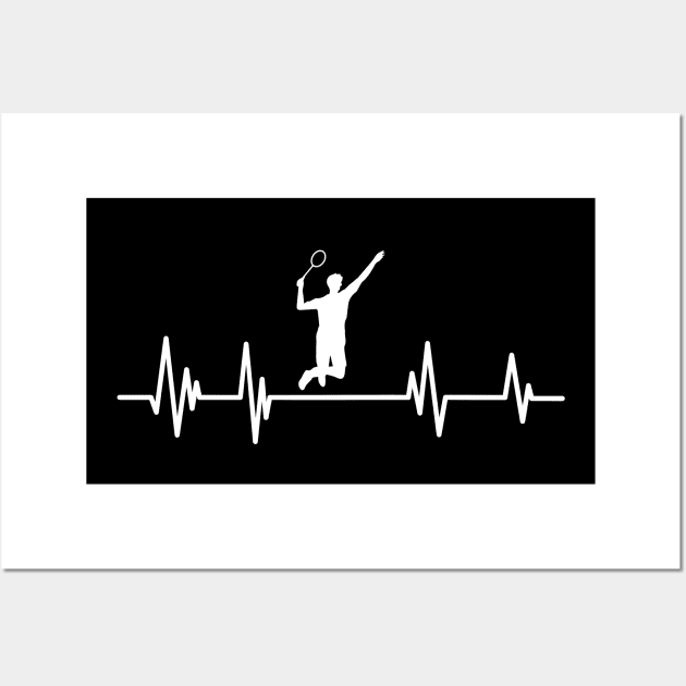 ping-pong ball heartbeat Birthday Table tennis lover Tennis Player Wall Art by mezy